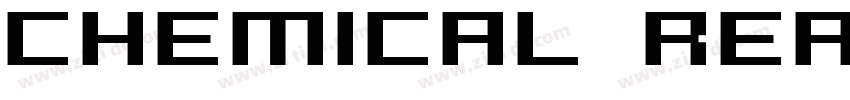 Chemical Reaction A字体转换 Chemical Reaction A字体转换
